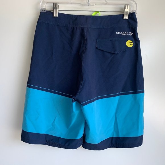 NWT BILLABONG Platinum PX2 Blue Swim Board Short 28/16 - Picture 5 of 9